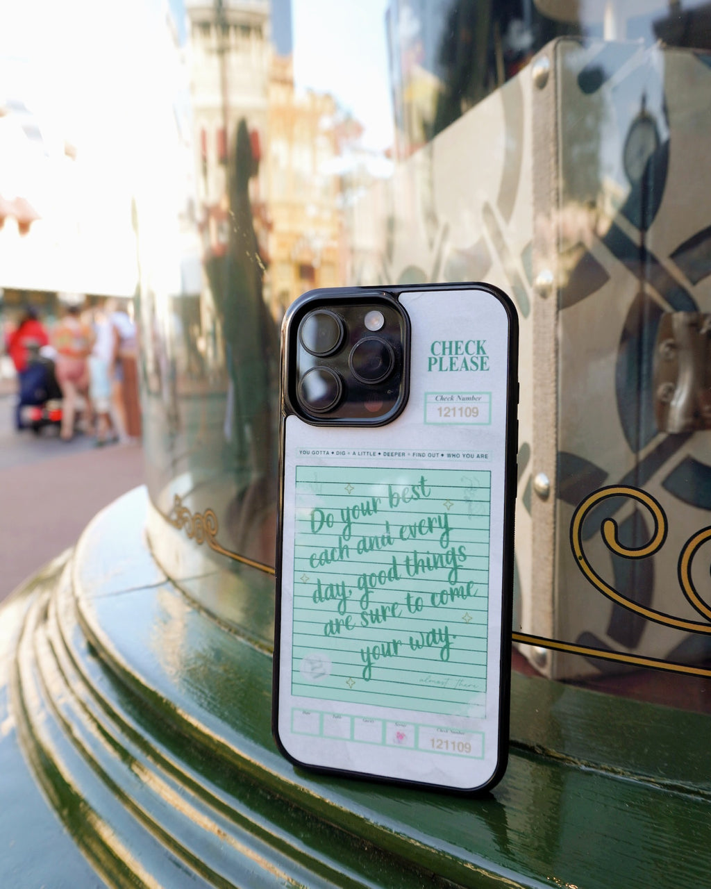 Royalty Runs the Tab Phone Case