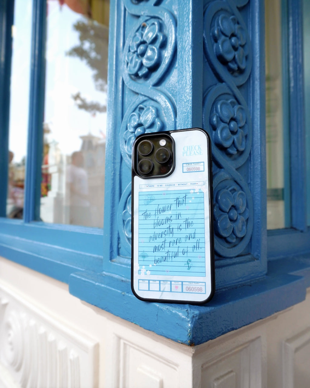 Paid In Courage and Grace Phone Case