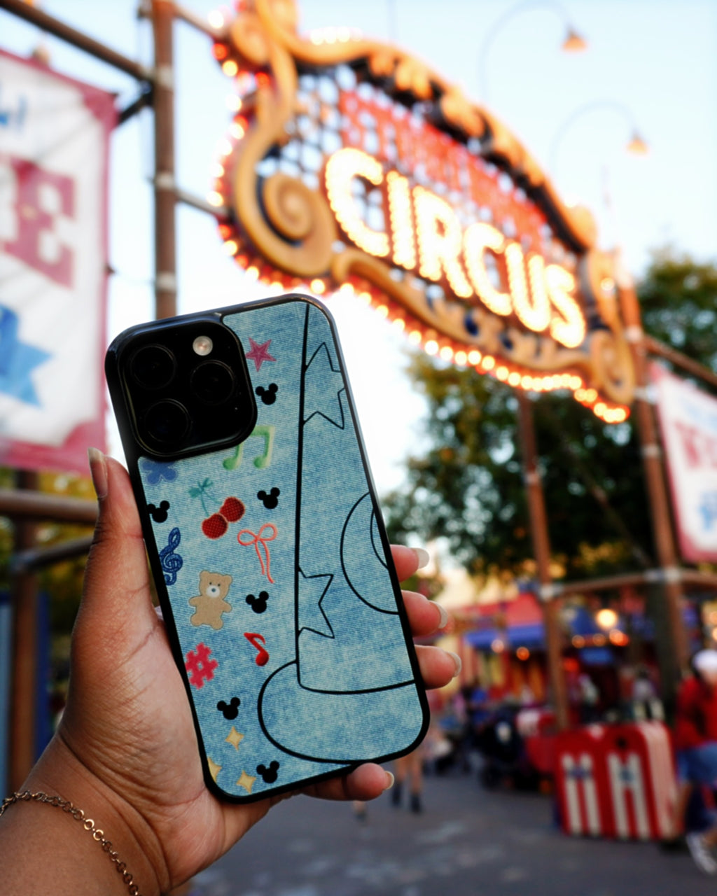 Fantasia Fit Black Phone Case
